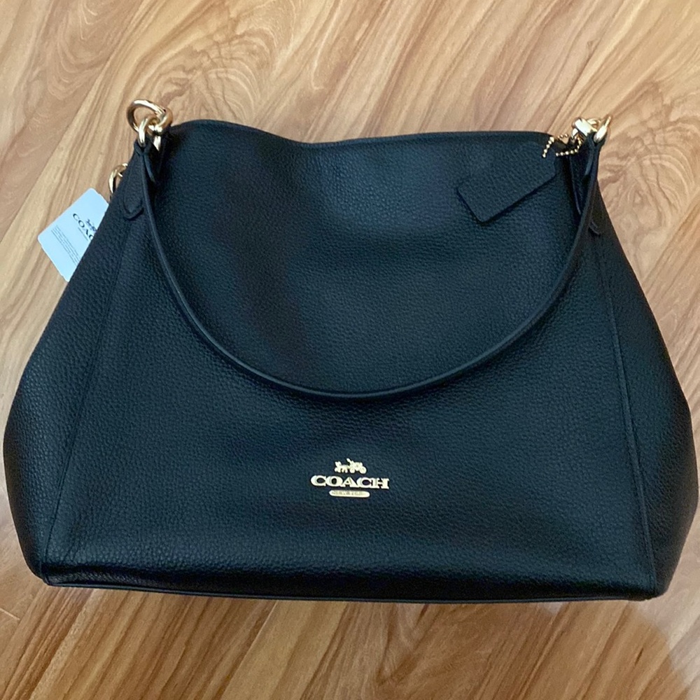 Coach Leather Shoulder Bag- NEW